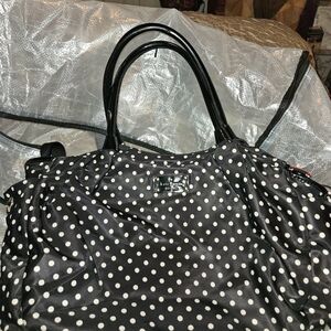 Black Polka Dot Women's Bag